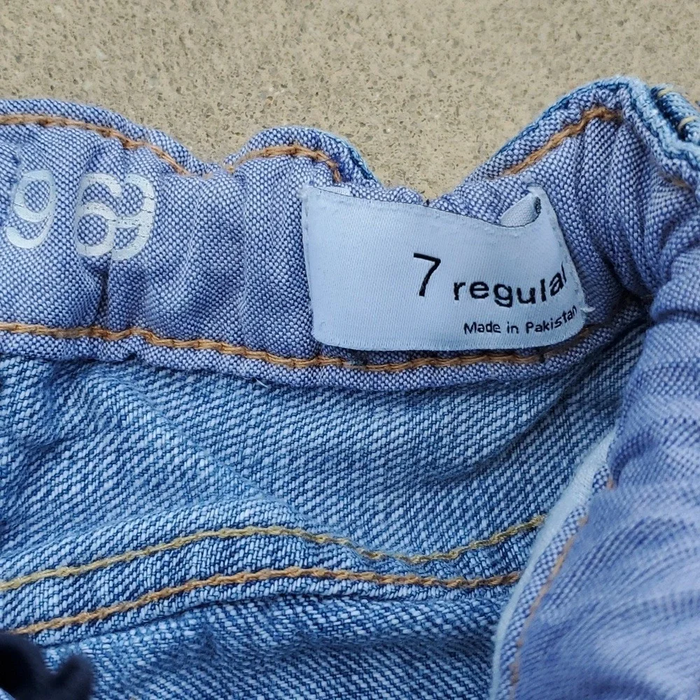 Gap Kids Girls Denim Rolled Hem Shorts‎ Size 7